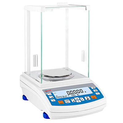 Analytical Weighing Balance with Automatic Internal Calibration