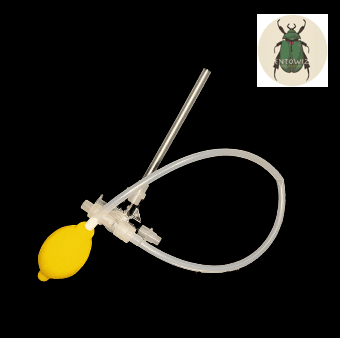 Semi mechanical aspirator for collection of smaller insects