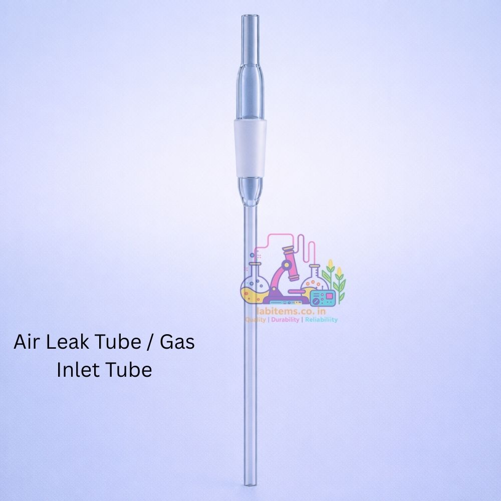 Tube Inlet. Sign Air Leak Tube / Gas Inlet Tube | Laboratory Glass Gas Control Tube