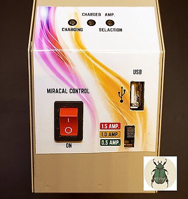 Battery charger Auto cut-off for light traps - LI-MR-19