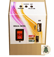 Battery charger Auto cut-off for light traps - LI-MR-19 Battery charger Auto cut-off for light traps - LI-MR-19