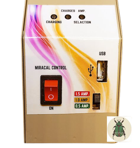 Battery charger Auto cut-off for light traps - LI-MR-19 Battery charger Auto cut-off for light traps - LI-MR-19