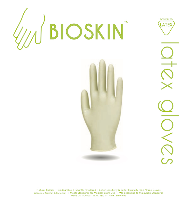 Latex Examination Gloves (Certified) 607098/99/100