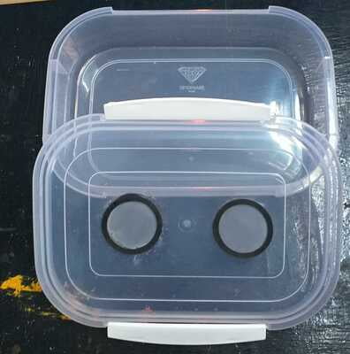Insect Rearing Container 1.5 Lit with Aeration Hole