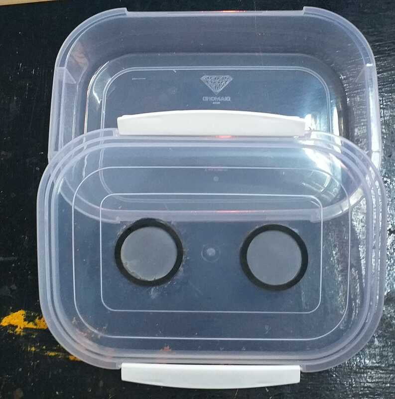 Insect Rearing Container 1.5 Lit with Aeration Hole Insect Rearing Container 1.5 Lit with Aeration Hole
