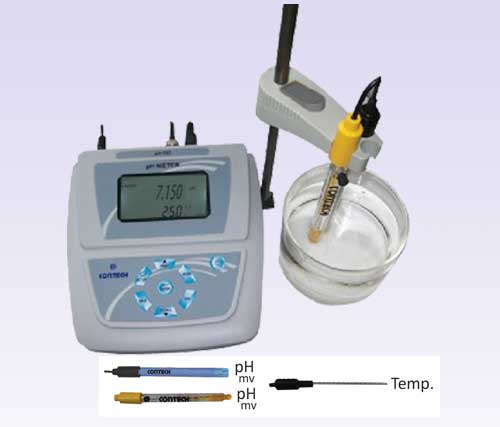 pH meter - PRECISION pH, mv,°C - LII-CpH-102