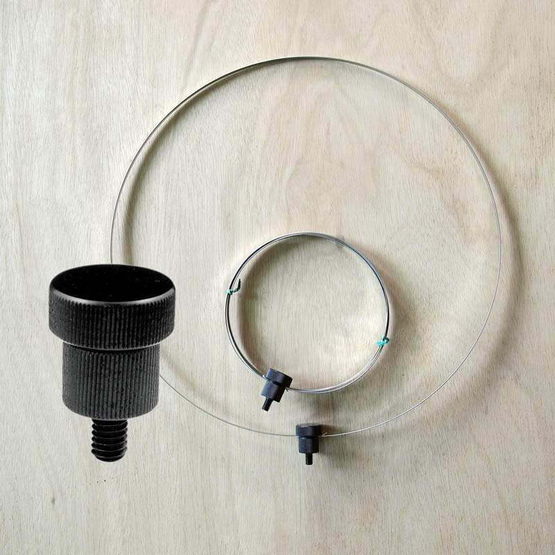 Insect Net Ring (dia30 cm, 5/16" male connector) - DM0052-30 Insect Net Ring (dia30 cm, 5/16" male connector) - DM0052-30