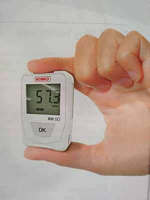 Data logger for temperature and humidity KH50 (class 50)