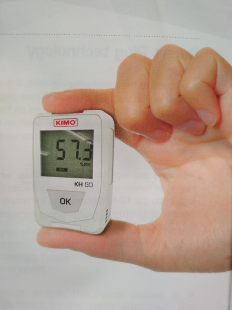 Data logger for temperature and humidity KH50 (class 50) Data logger for temperature and humidity KH50 (class 50)