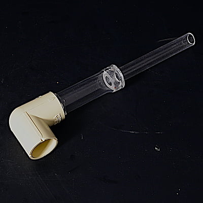 Aspiration straw L shaped- 15 cm (L) x 14.5 mm (dia) LI-IR-23