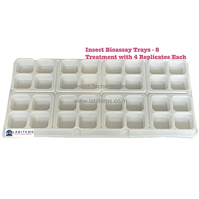 Multi well insect bioassay trays 32 wells