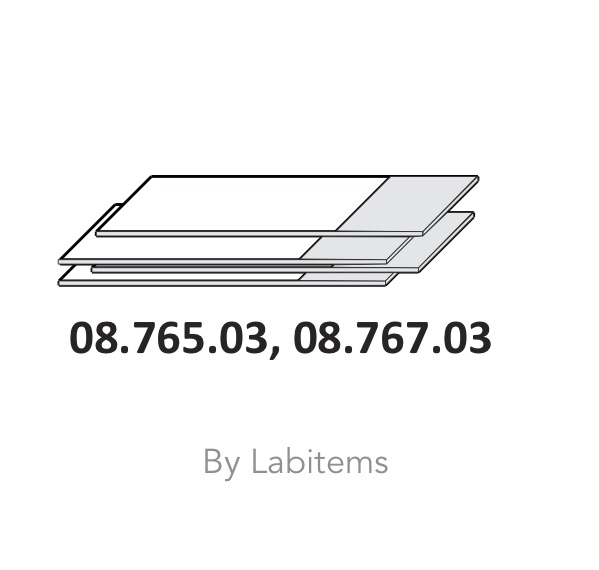 Micro Slide 75x25 mm, 1.35 mm, (Pk/50) Ground Edges 08.767.01