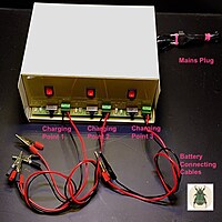 Battery Charger 3 output points Battery Charger 3 output points