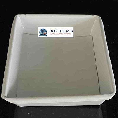 Dissection tray with powder coated metal and reusable foam