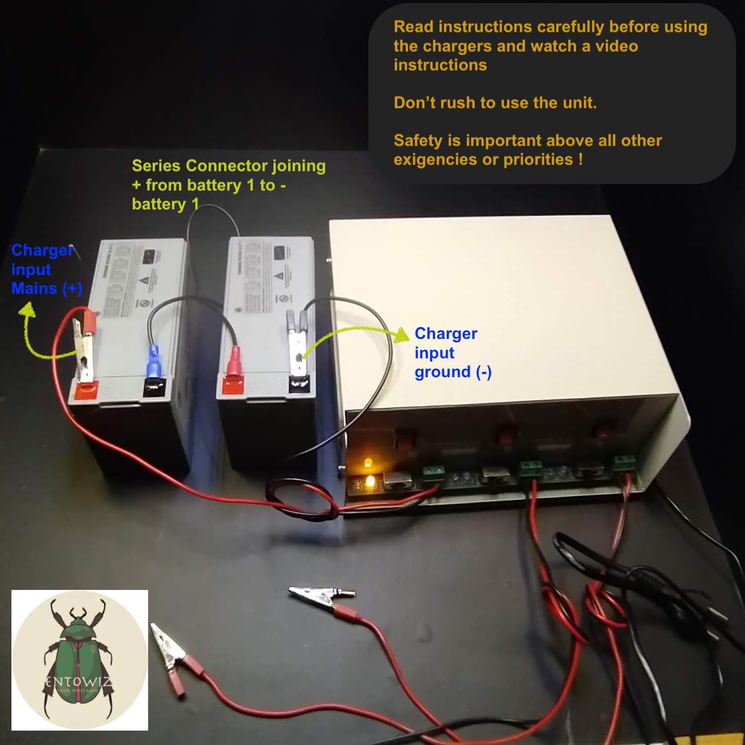 Battery Charger 3 output points