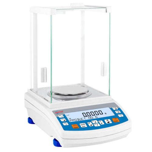 Analytical Weighing Balance with Automatic Internal Calibration