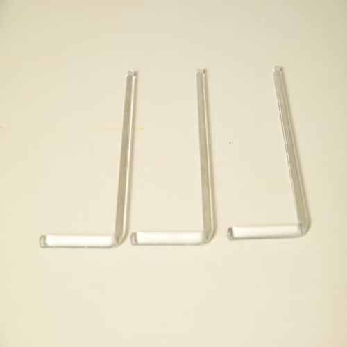 Glass spreader for microbiological works