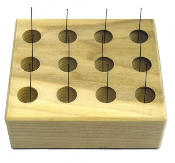 Insect Block Step Insect Pins Storage -Step wise block