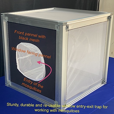 window entry and exit trap for the study of endophilic behavior of mosquitoes window entry and exit trap for the study of endophilic behavior of mosquitoes